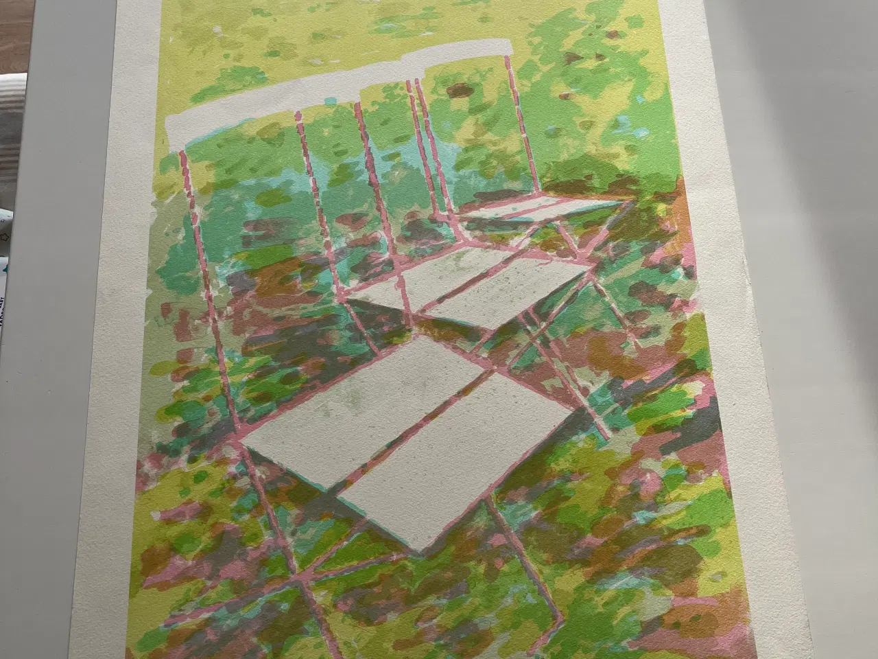 Billede 1 - Litografi