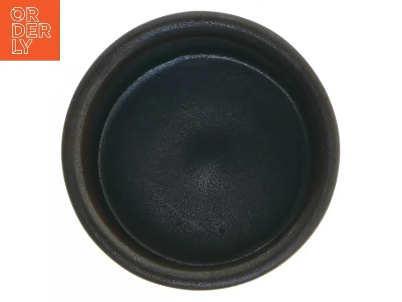 Billede 2 - Lille keramikbeholder (str. Ø. 7,5 cm. længde. 7 cm)