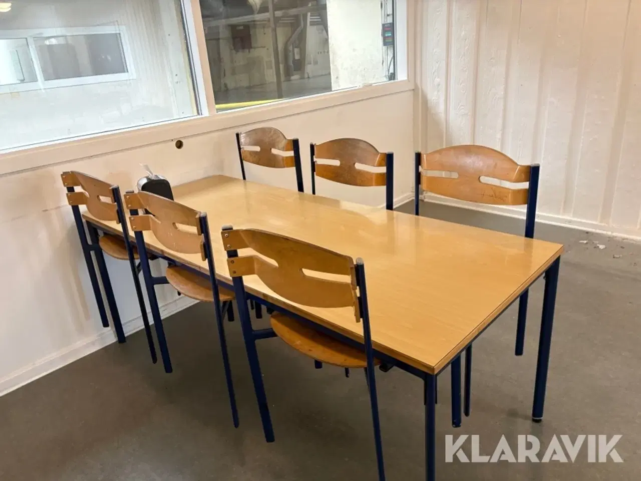 Billede 4 - Møbler fra frokostrum SIS International - 5 sektioner