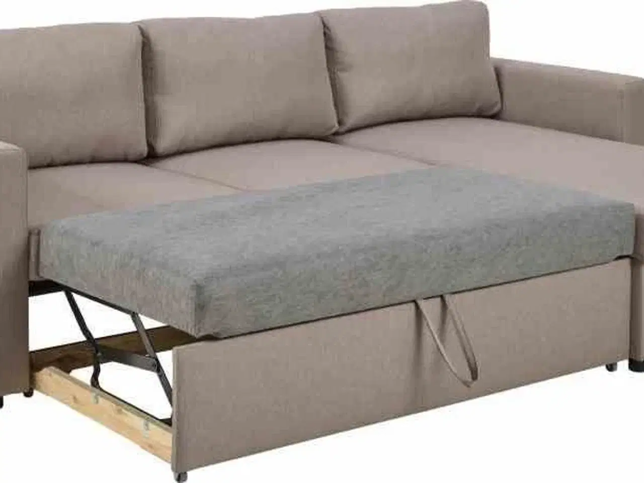 Billede 3 - Arkansas sovesofa med chaisen og magasin