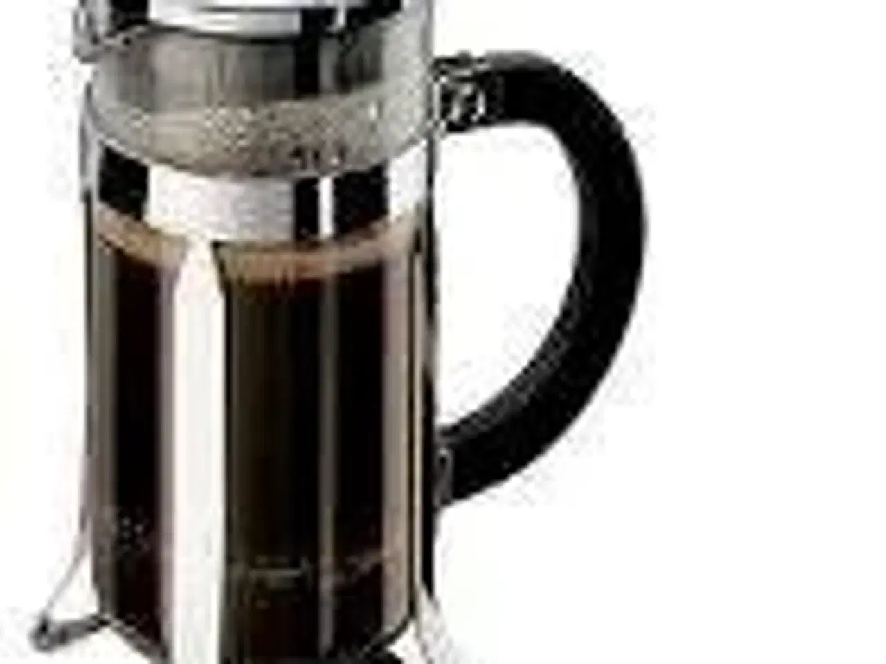 Billede 1 - 4 stk. Kaffebrygger krom/glas 35 cl 3 kop Bodum Chambord