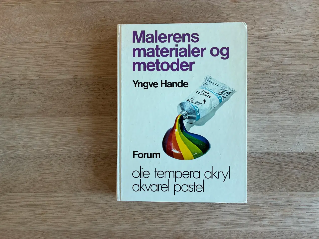 Billede 1 - Malerens materialer og metoder  af Yngve Hande