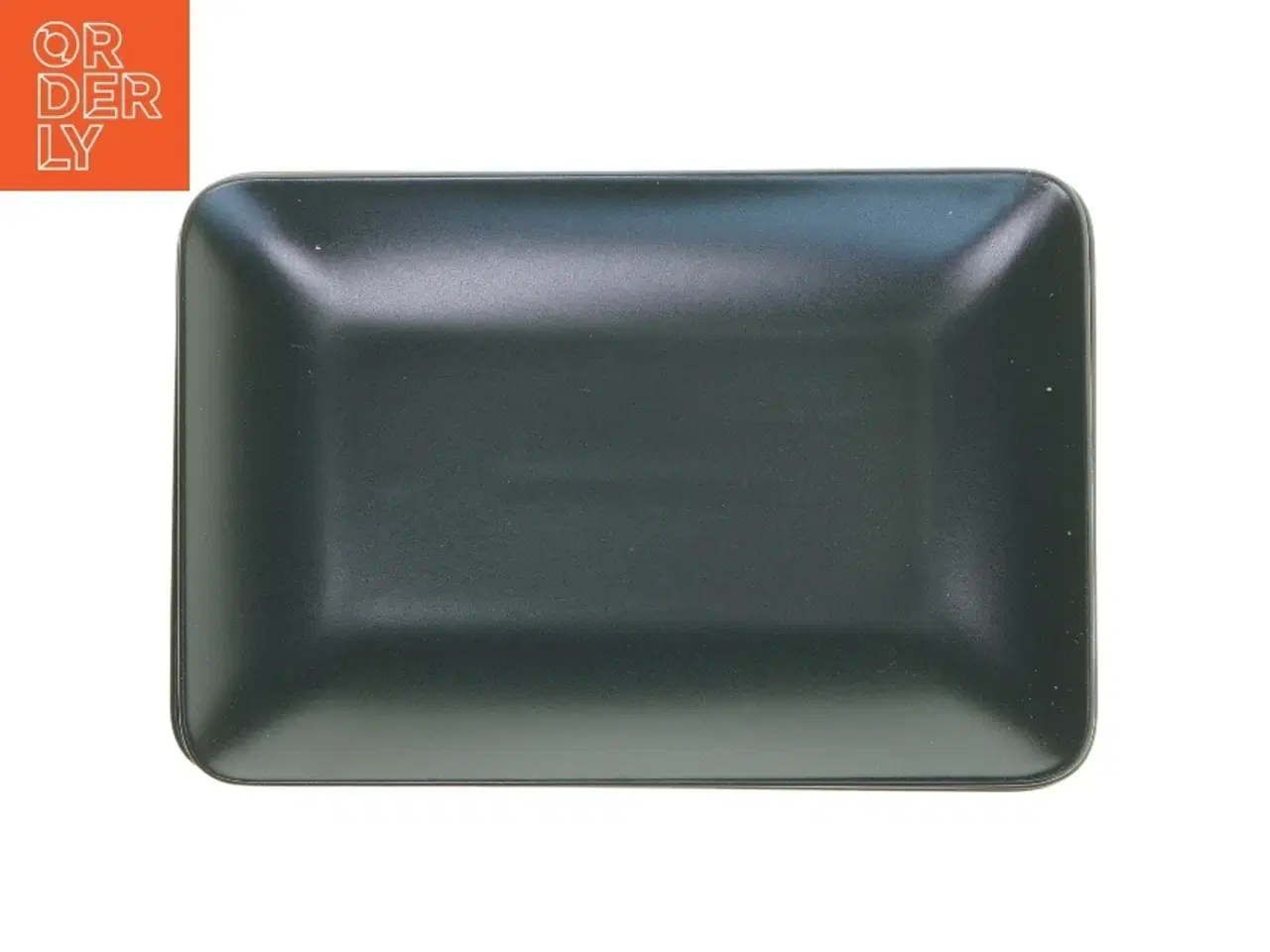 Billede 4 - Sorte rektangulære tallerkener fra IKEA, 8 stk. (str. 30x20 cm)