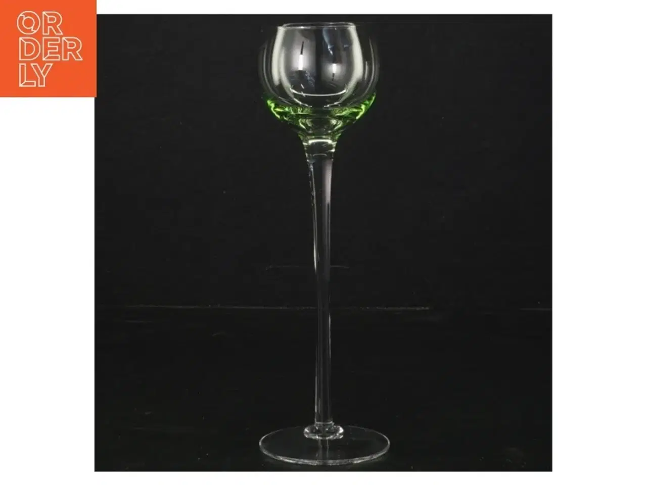 Billede 2 - Farvede snaps/likørglas, 6 stykker, farvet (str. 18 cm. 6 stykker)