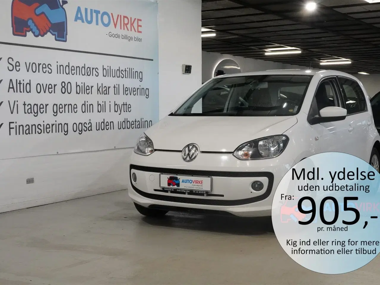 Billede 1 - VW up 1,0 MPI BMT Move 60HK 5d