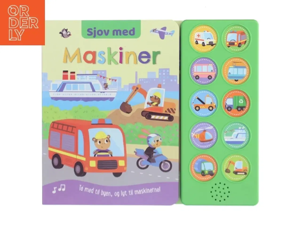 Billede 1 - Sjov med maskiner (Bog)