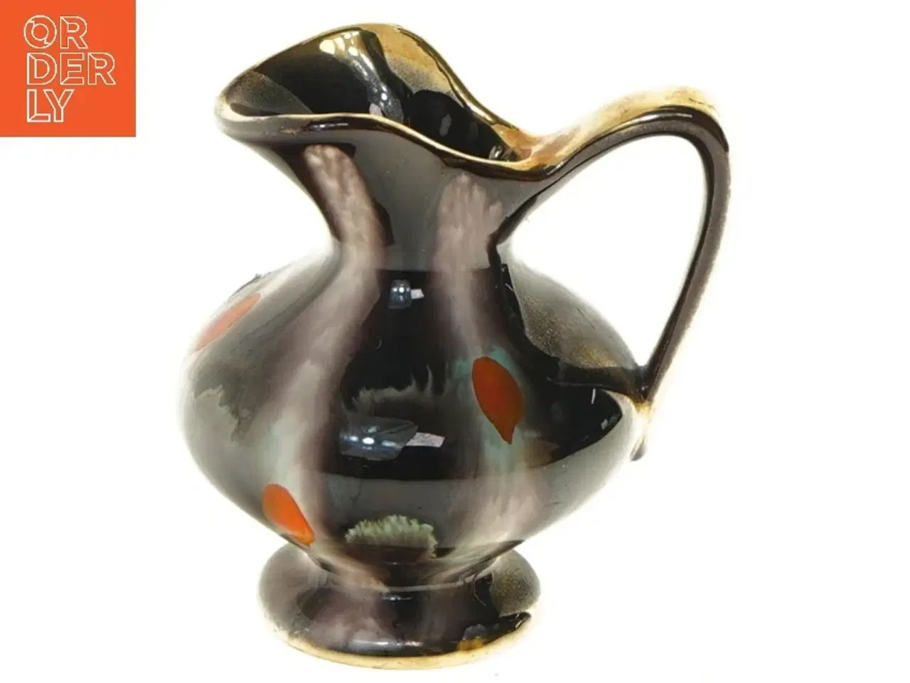 Billede 1 - Lille keramikkande w.germany(str. 10 cm)