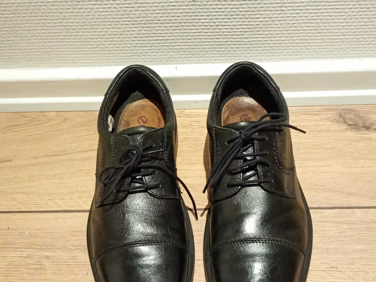 Billede 3 - Herresko, Ecco, skind, sort, str. 41.