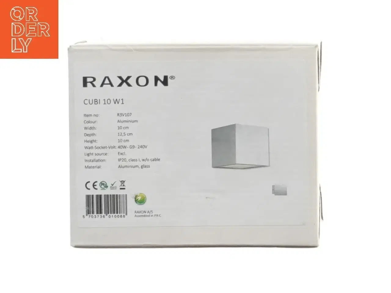 Billede 2 - Væglampe Raxon CUBI 10 W1 fra Raxon (str. 13x10,5 cm)