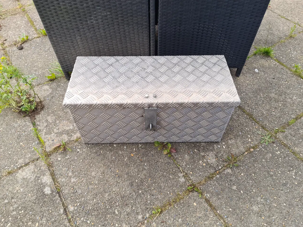 Billede 1 - Alu kasse/batteri kasse 