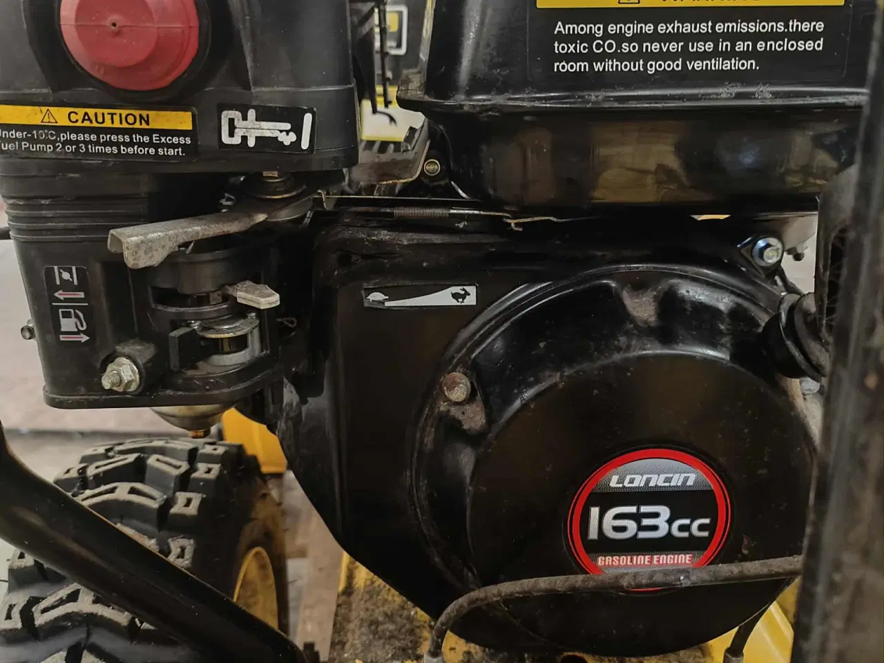 Billede 5 - TEXAS 5,5 HK SNE RYDDER MED KOST OG HURTIGT SKIFT!