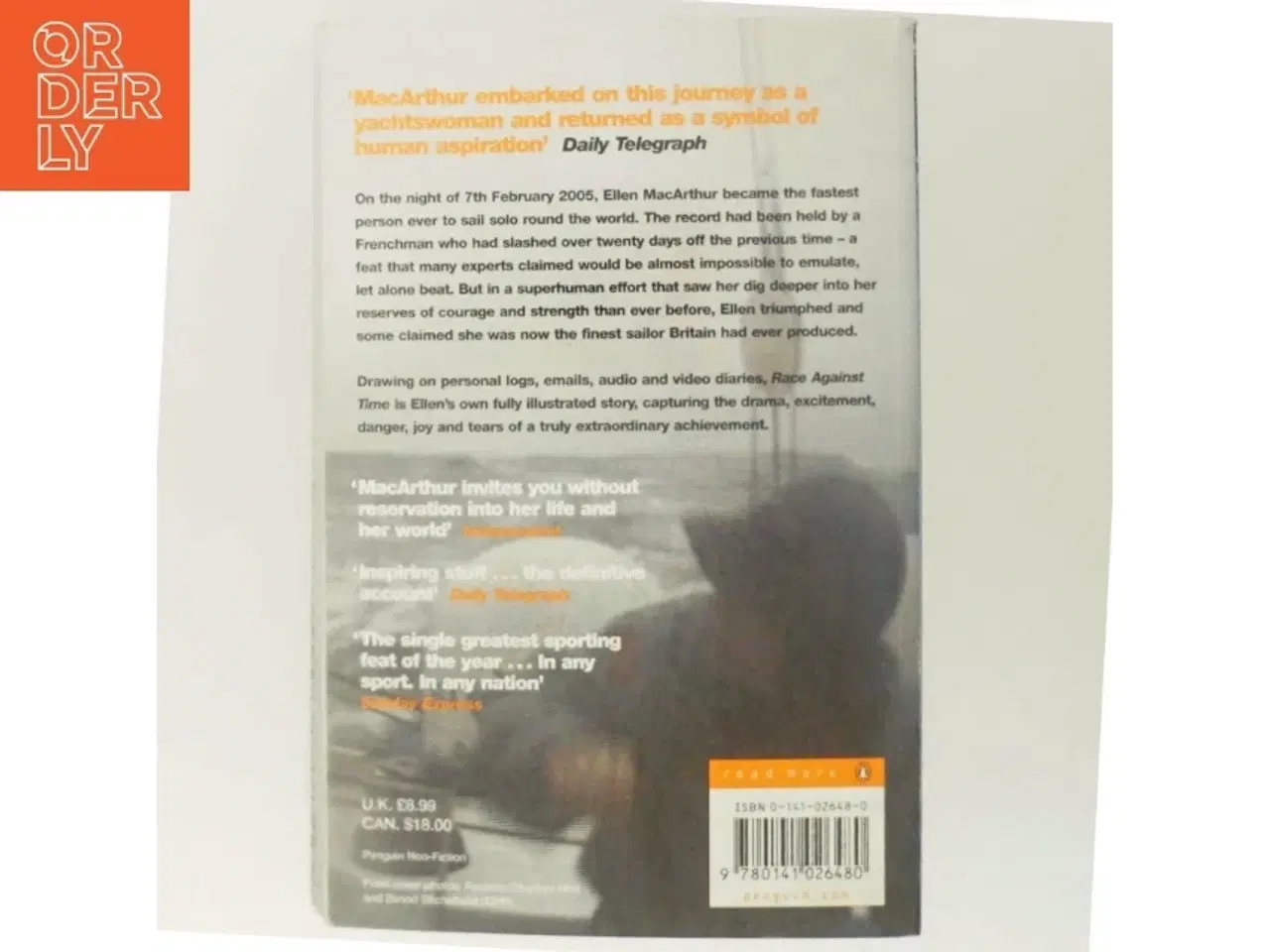 Billede 3 - Race Against Time af Ellen MacArthur (Bog)