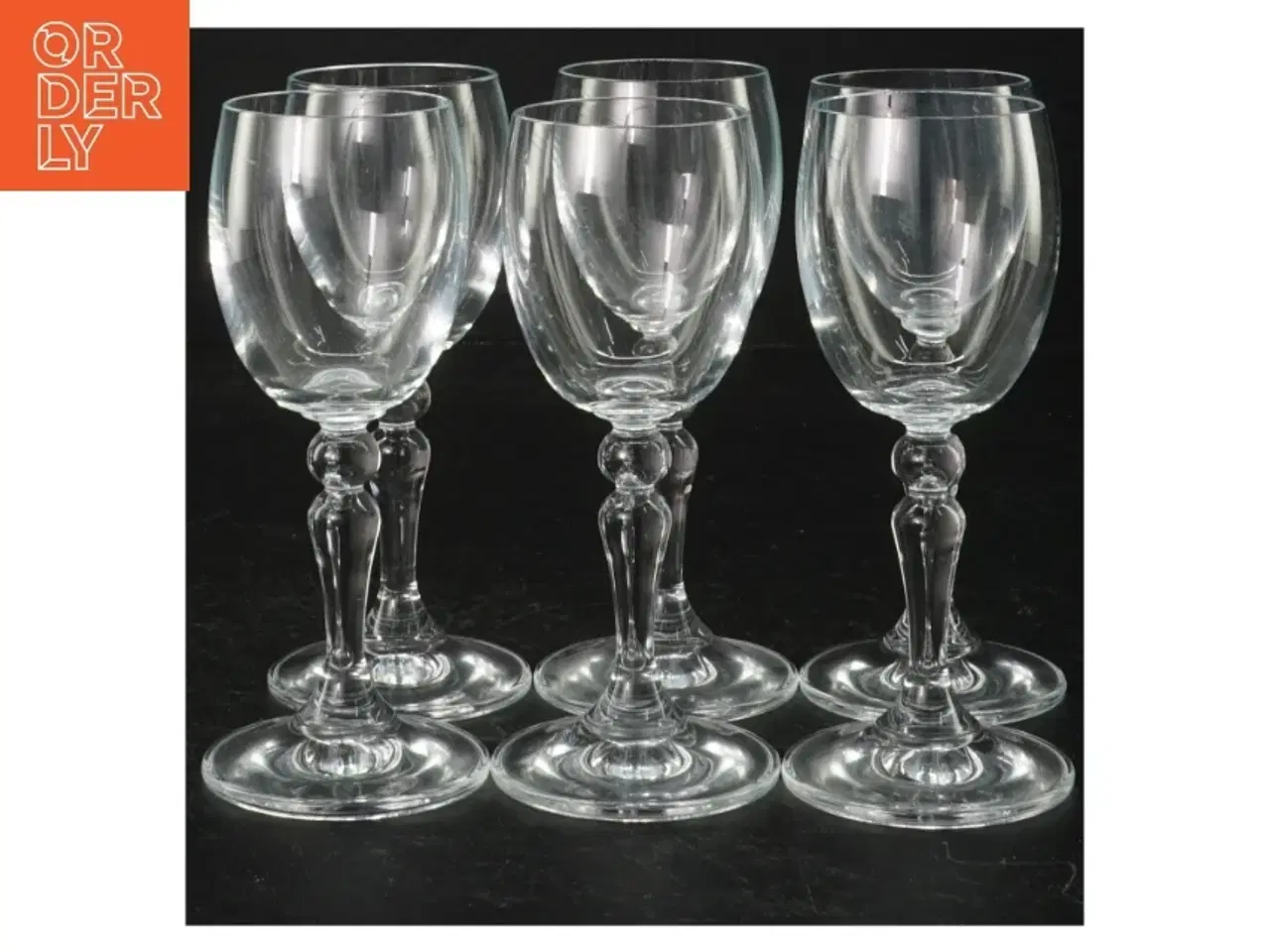 Billede 1 - Vinglas (str. Ø 5 cm h 13 cm)