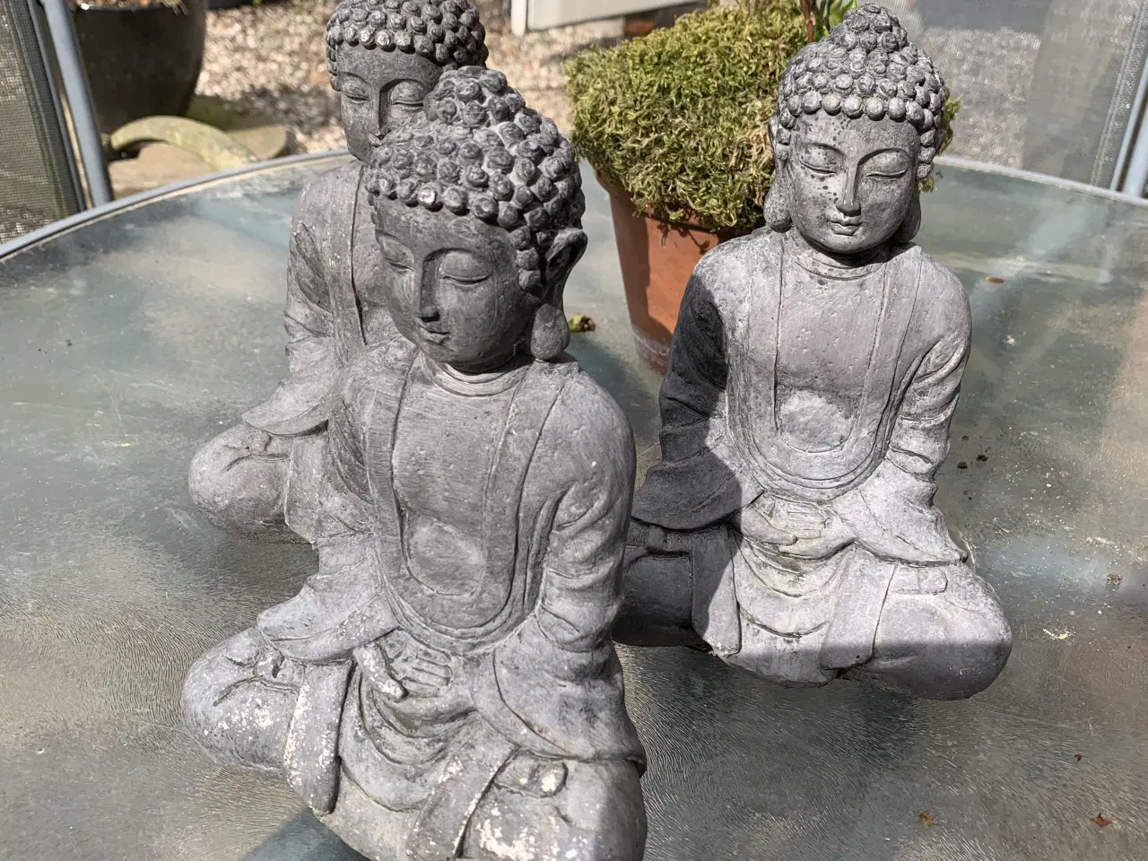 Billede 1 - 3 buddha statuer 
