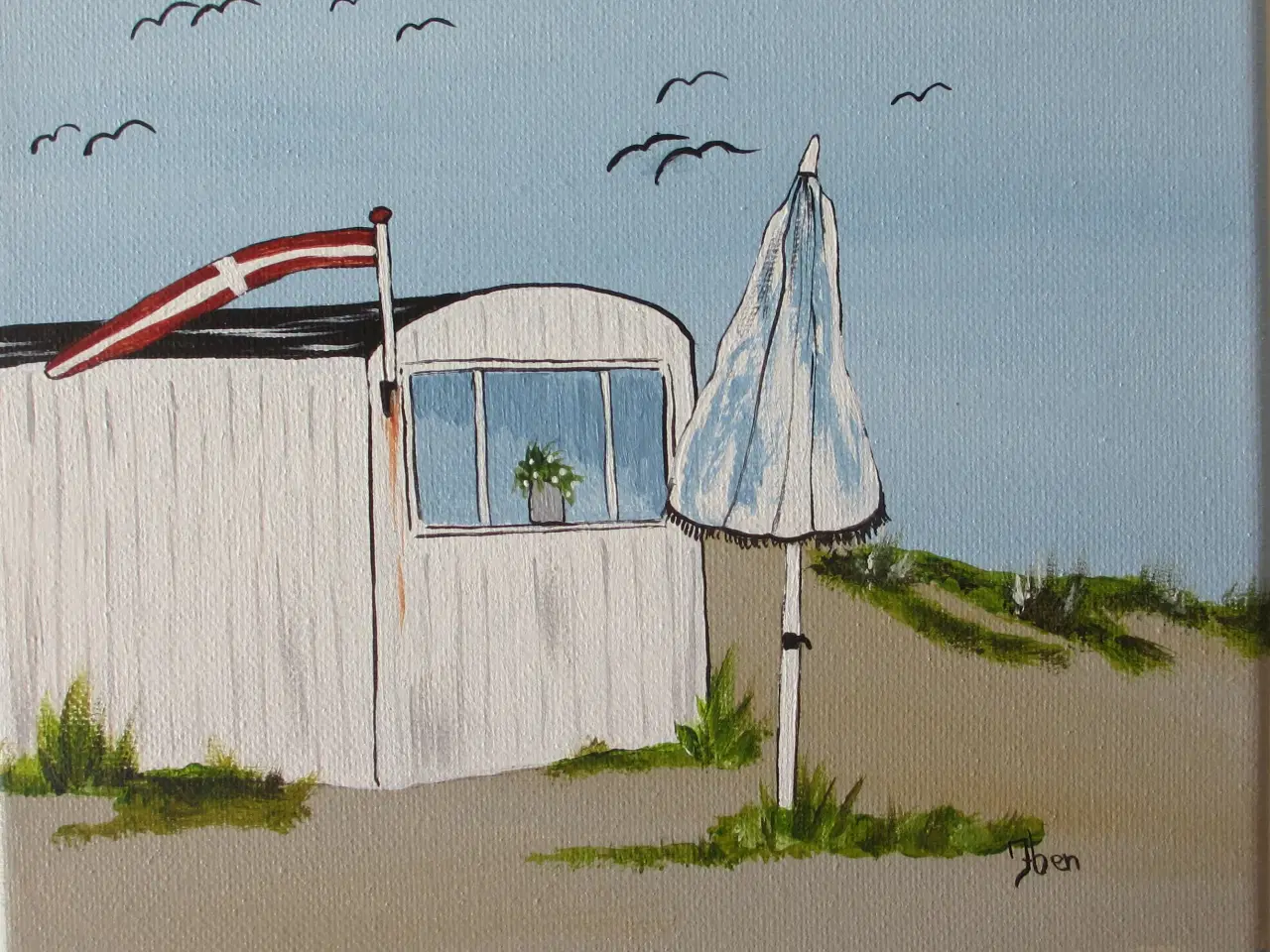 Billede 1 - ACRYL-MALERI nr. 467