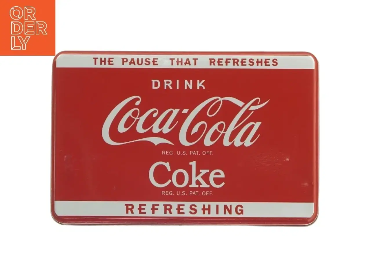 Billede 1 - Coca-Cola metaldåse fra Coca Cola (str. 20x13 cm)