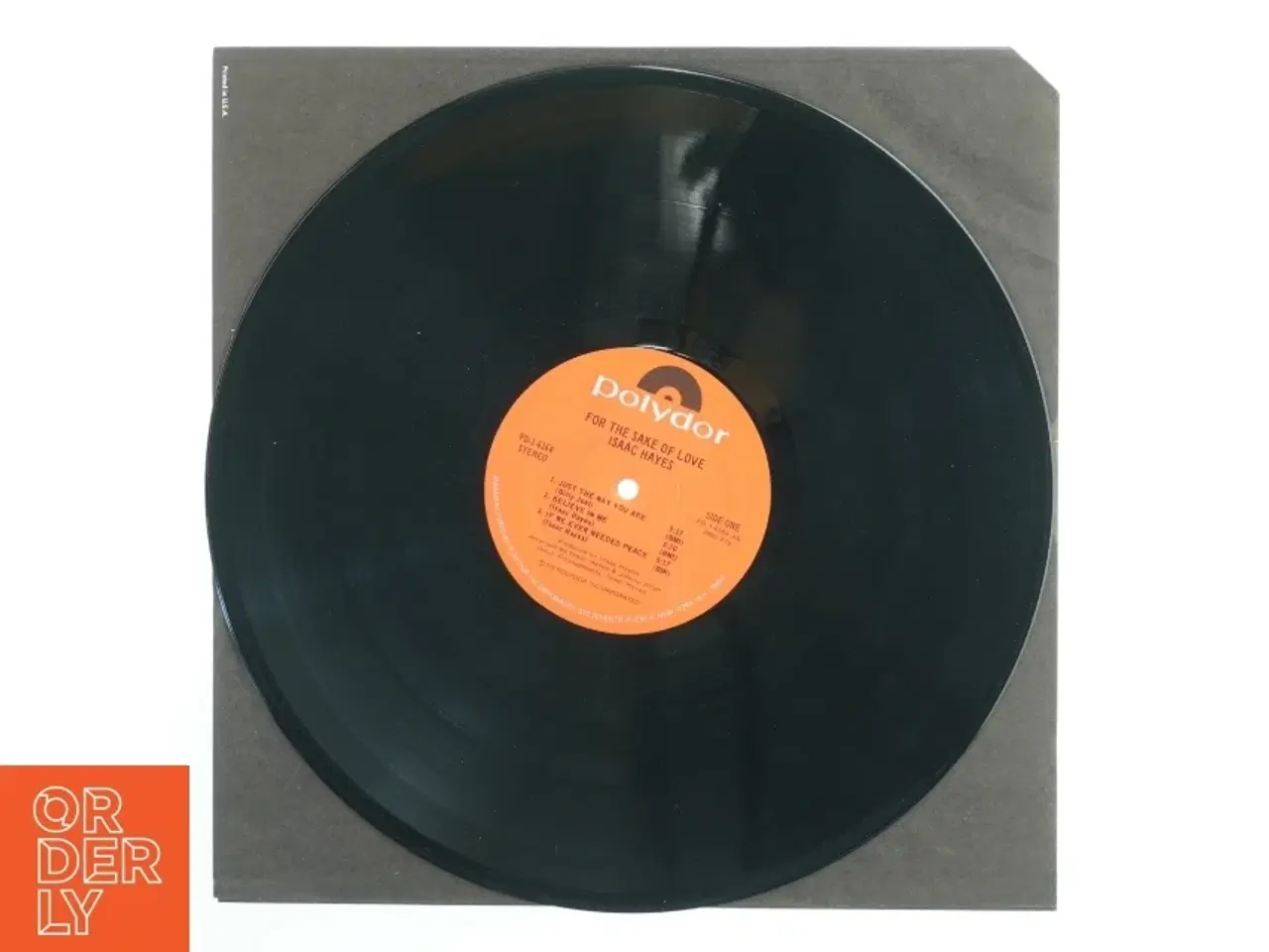 Billede 2 - Isaac Hayes LP Album - For the Sake of Love fra Polydor