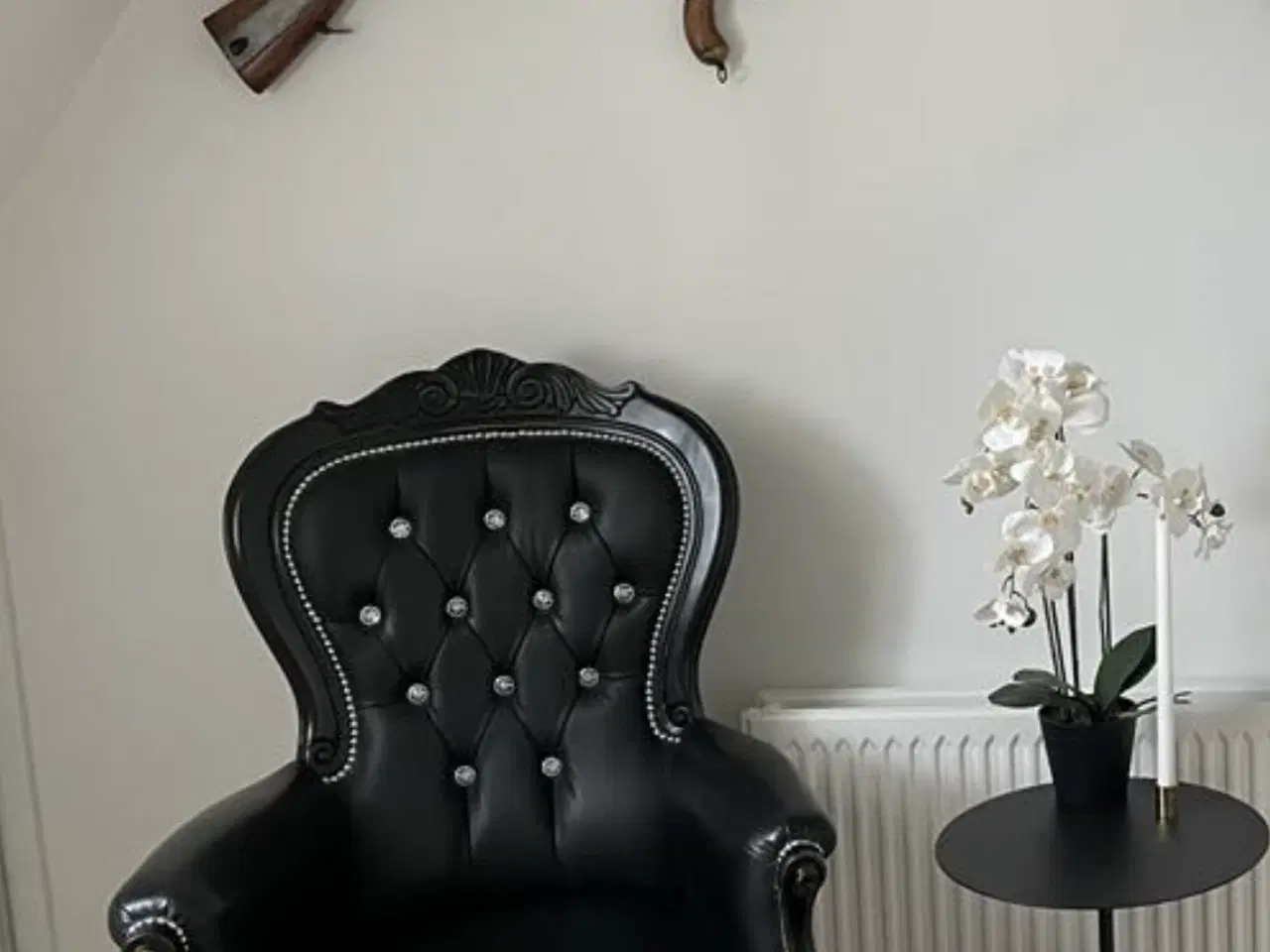 Billede 1 - Lækker italiensk læderstol