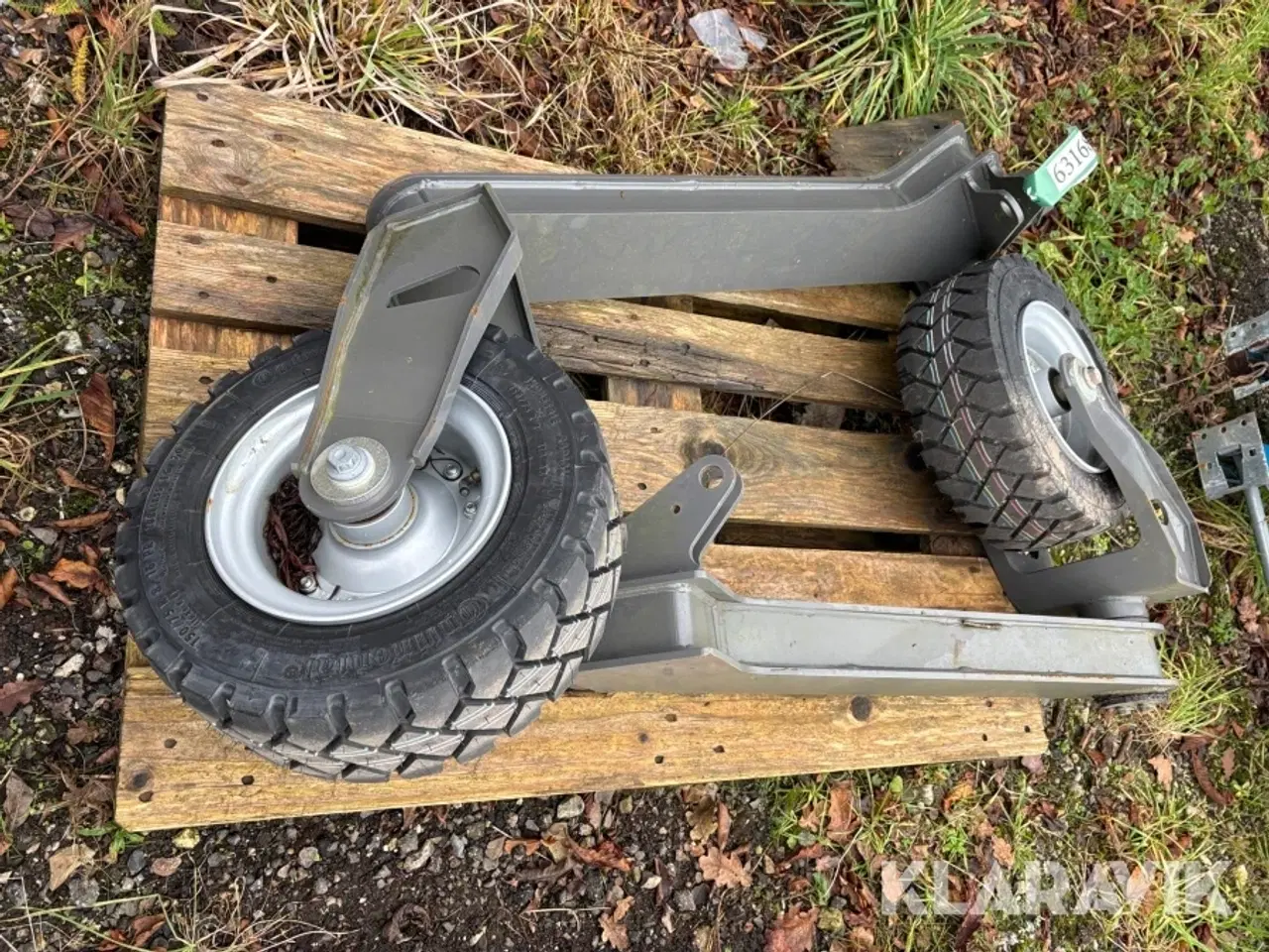 Billede 10 - Transporthjul mejetærsker 1 sæt