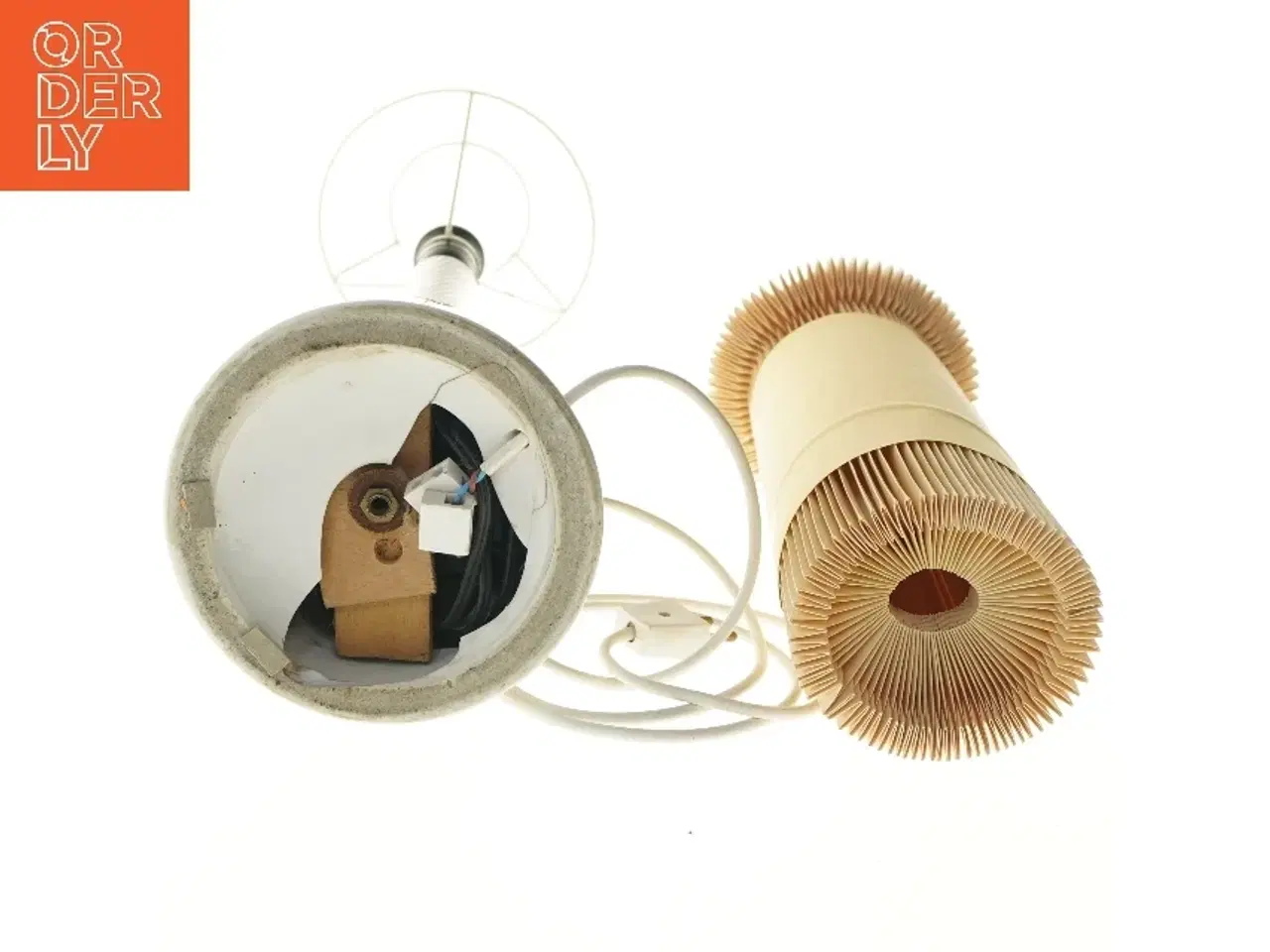 Billede 4 - Bordlampe med skærm (str. 63 cm)