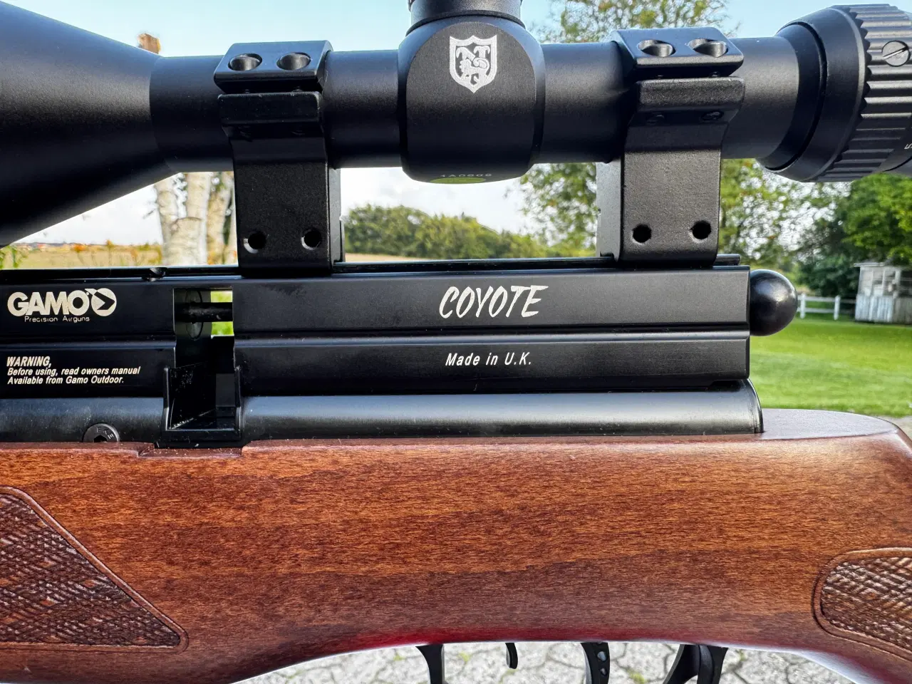 Billede 2 - Gamo Coyote PCP luftgevær – komplet sæt