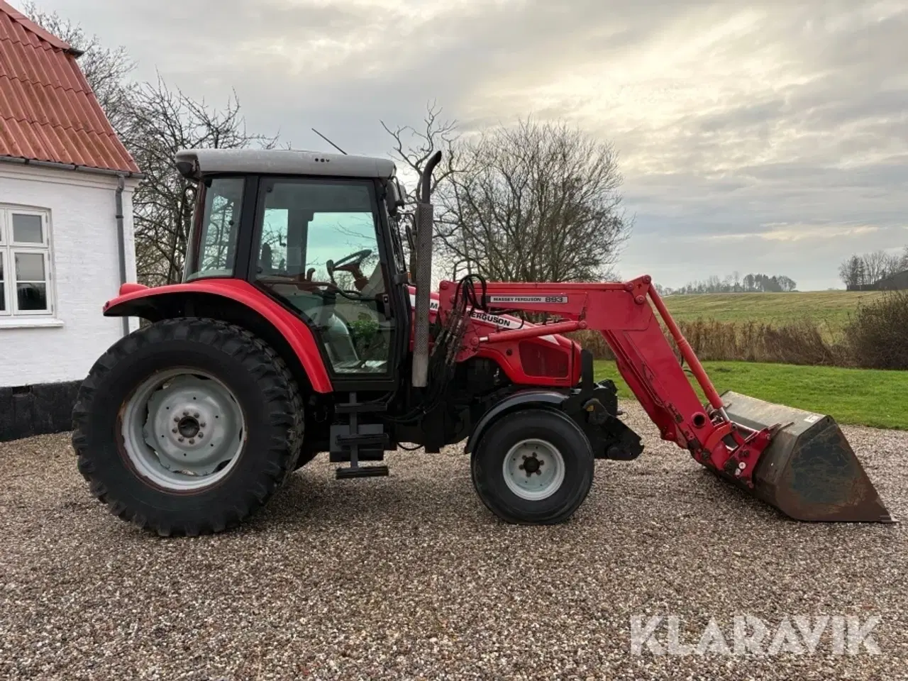 Billede 3 - Traktor med frontlæsser Massey Ferguson 5425