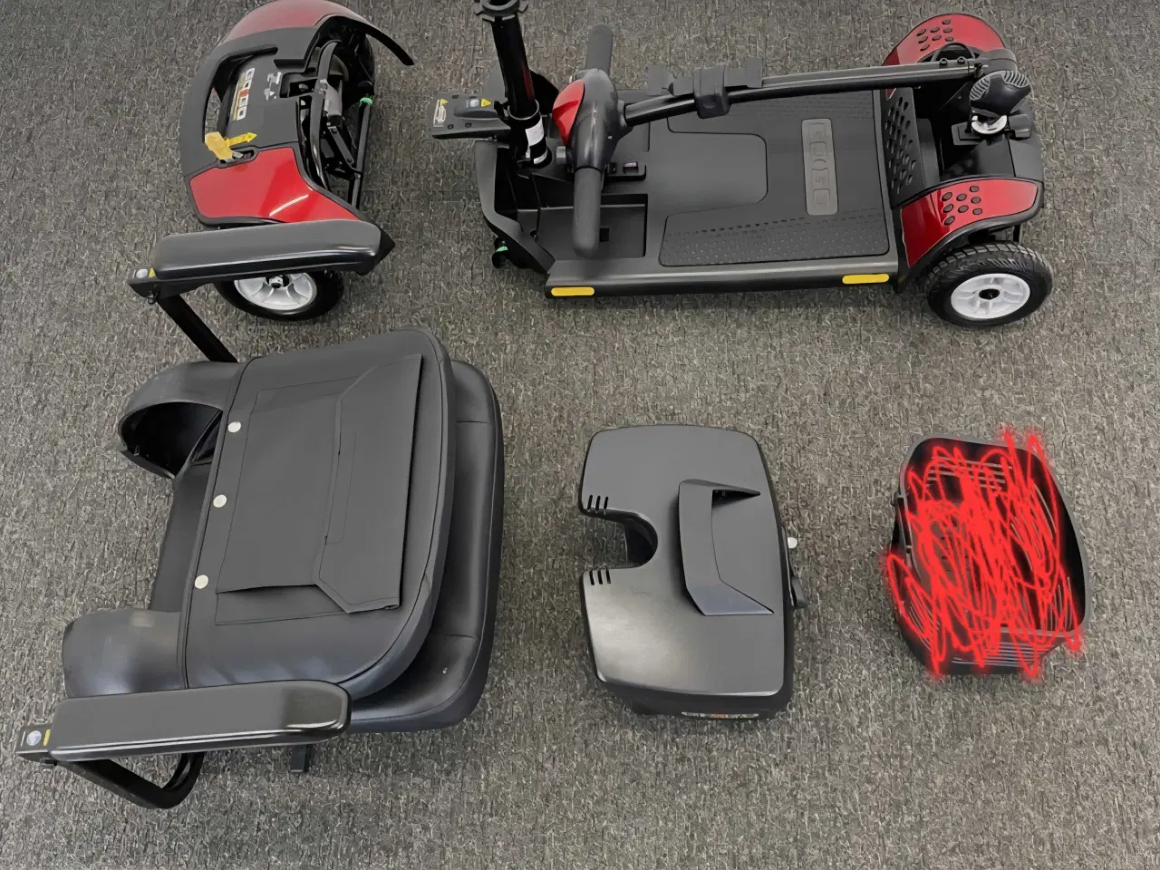 Billede 6 - Rejse-elscooter 13kg