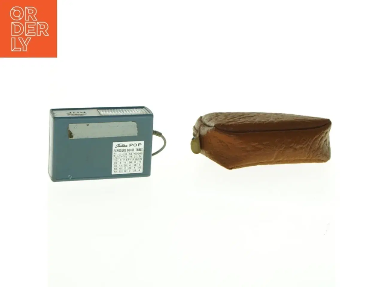 Billede 1 - Agfa Synchro Box kamera med læderetui fra Agfa (str. 15 x 11 cm)