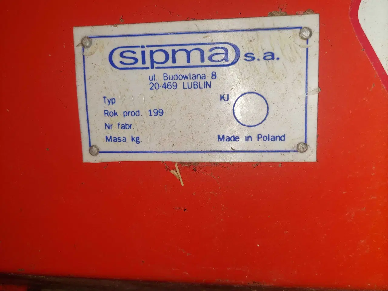 Billede 4 - Sipma kornvalse H-730