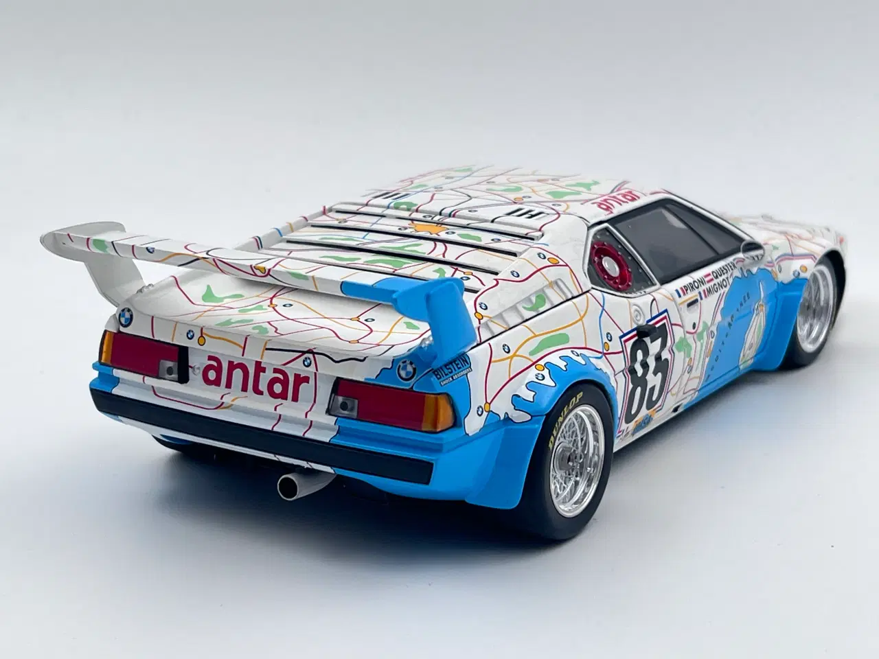 Billede 11 - 1980 BMW M1 #83 LM / IMSA - MINICHAMPS - 1:18