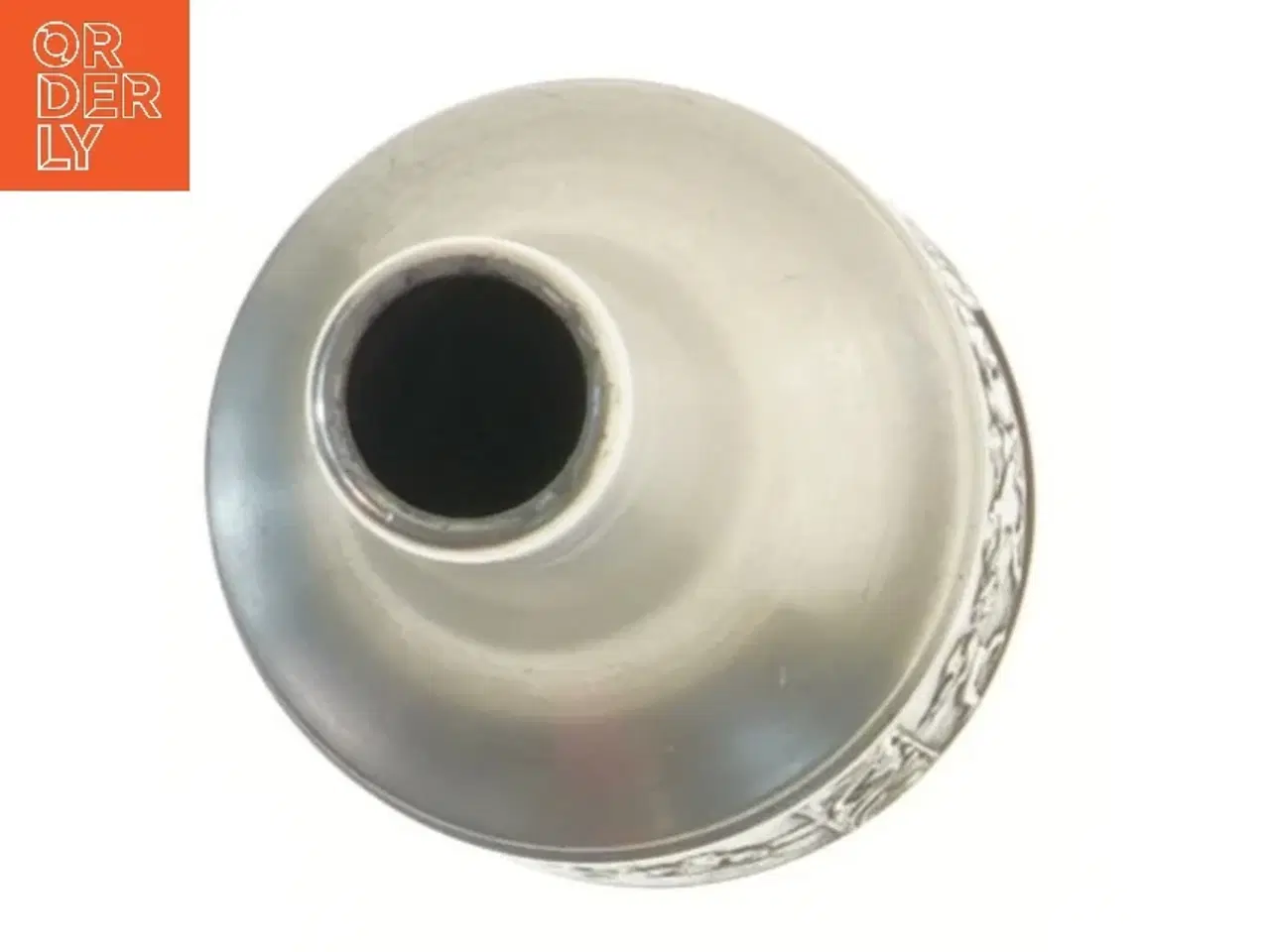 Billede 2 - Dekorativ vase med relief (str. 15 cm)