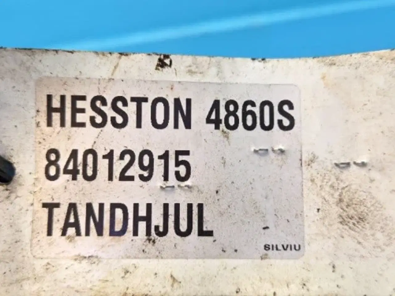 Billede 3 - Hesston 4860S Tandhjul 84012915