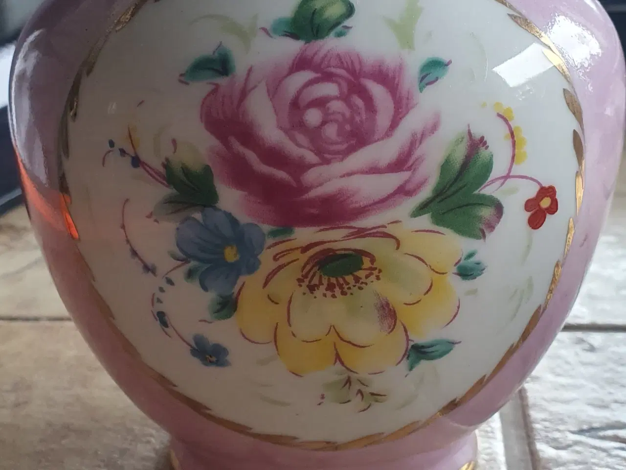 Billede 1 - Lyserød Lisbeth Dahl vase