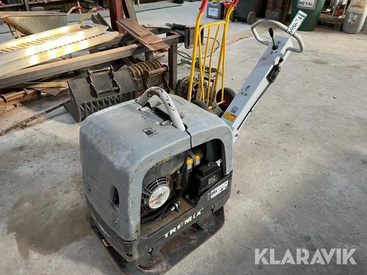 Billede 3 - Pladevibrator Tremix MV 320