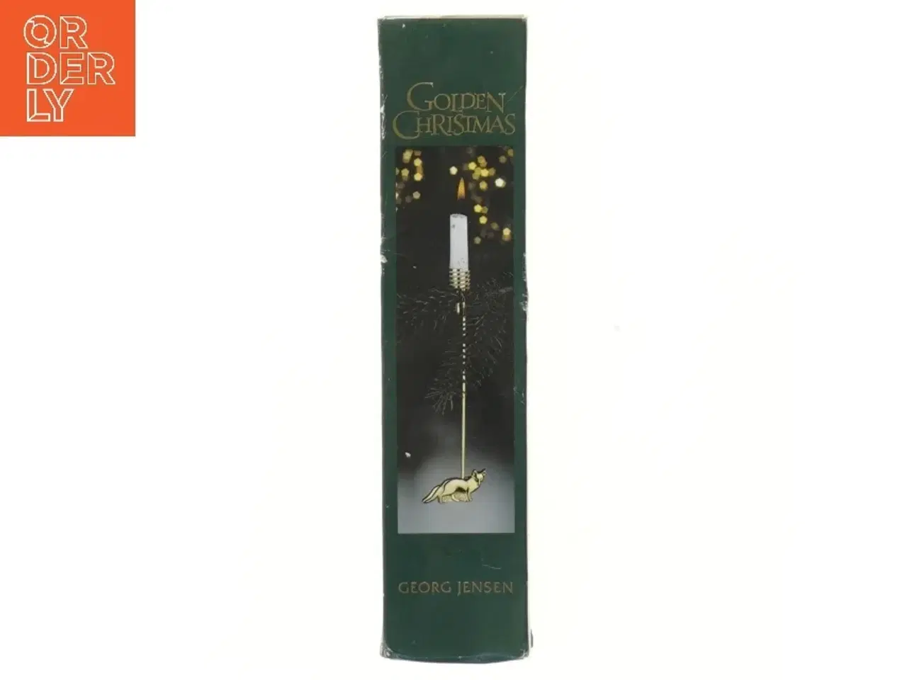 Billede 3 - Georg Jensen julelysestage med rævemotiv fra Georg Jensen (str. 15,5 cm)