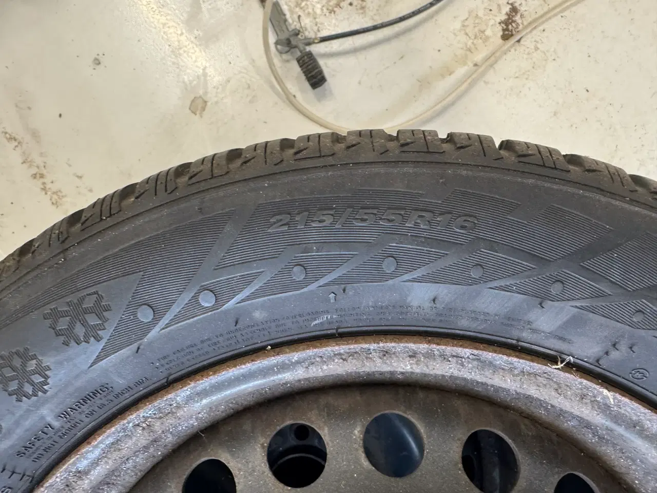 Billede 2 - Vinterdæk på stålfælge