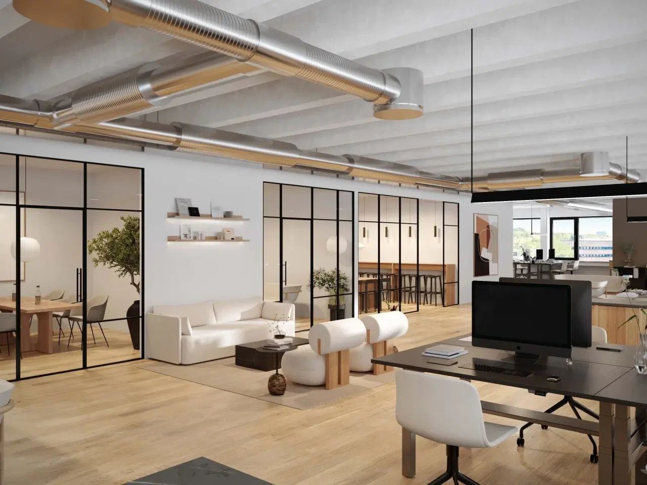 Billede 3 - Stort og moderne New-Yorker kontorlejemål velbeliggende i PODIUM centeret.