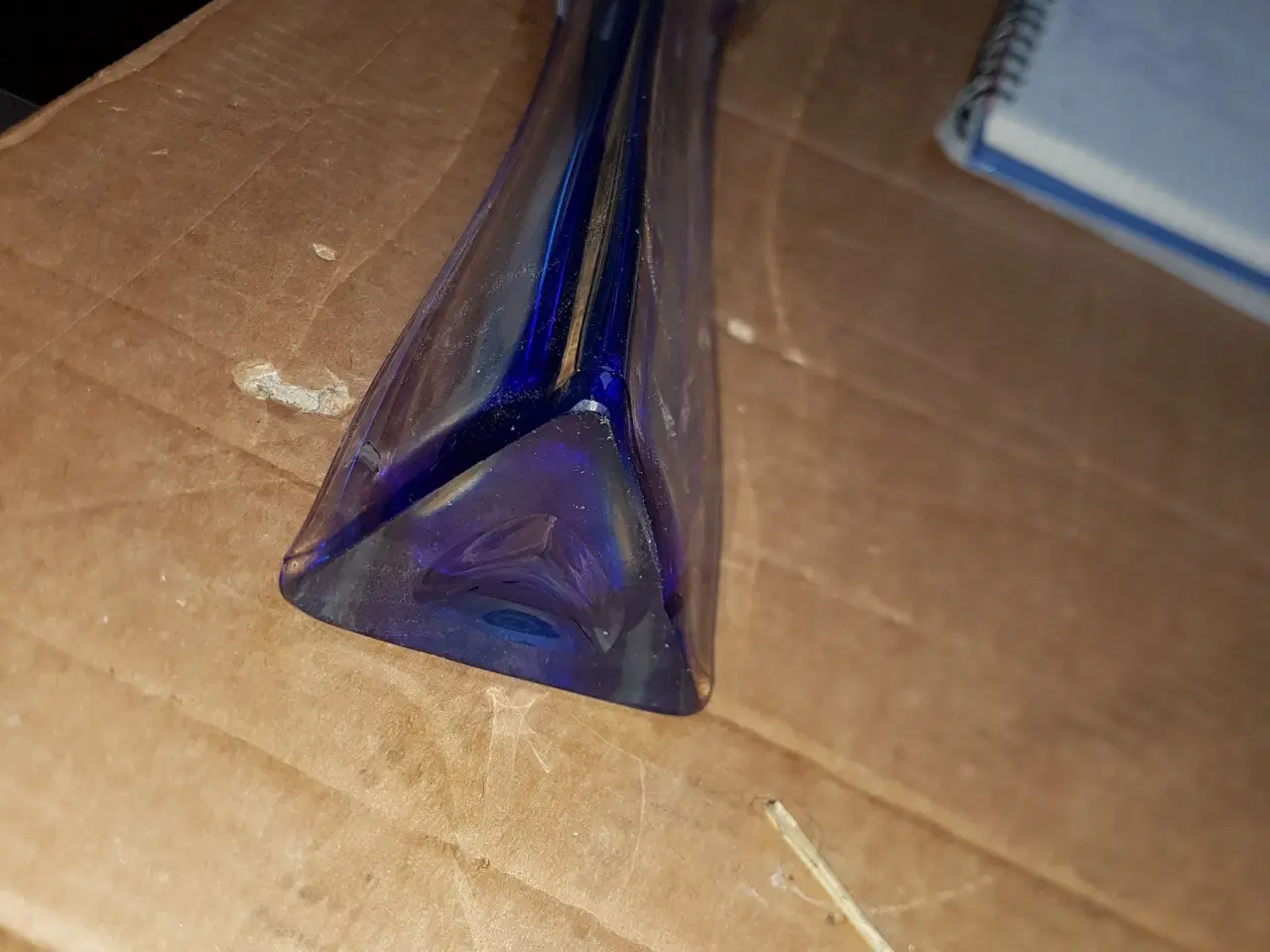 Billede 3 -  lux glass faconne main vase
