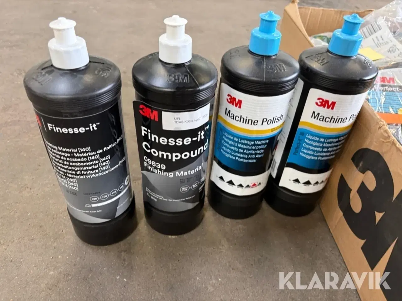 Billede 7 - Blandet polermiddel og puder 3M