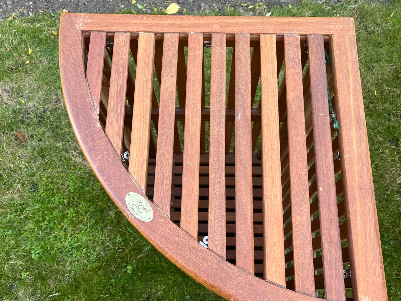 Billede 3 - Pæn opbevaringskurv i teak træ