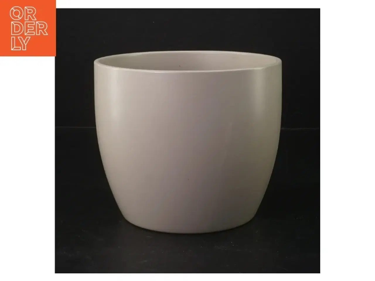 Billede 1 - Lys beige urtepotte fra IKEA (str. H 13 cm, ø 15 cm)