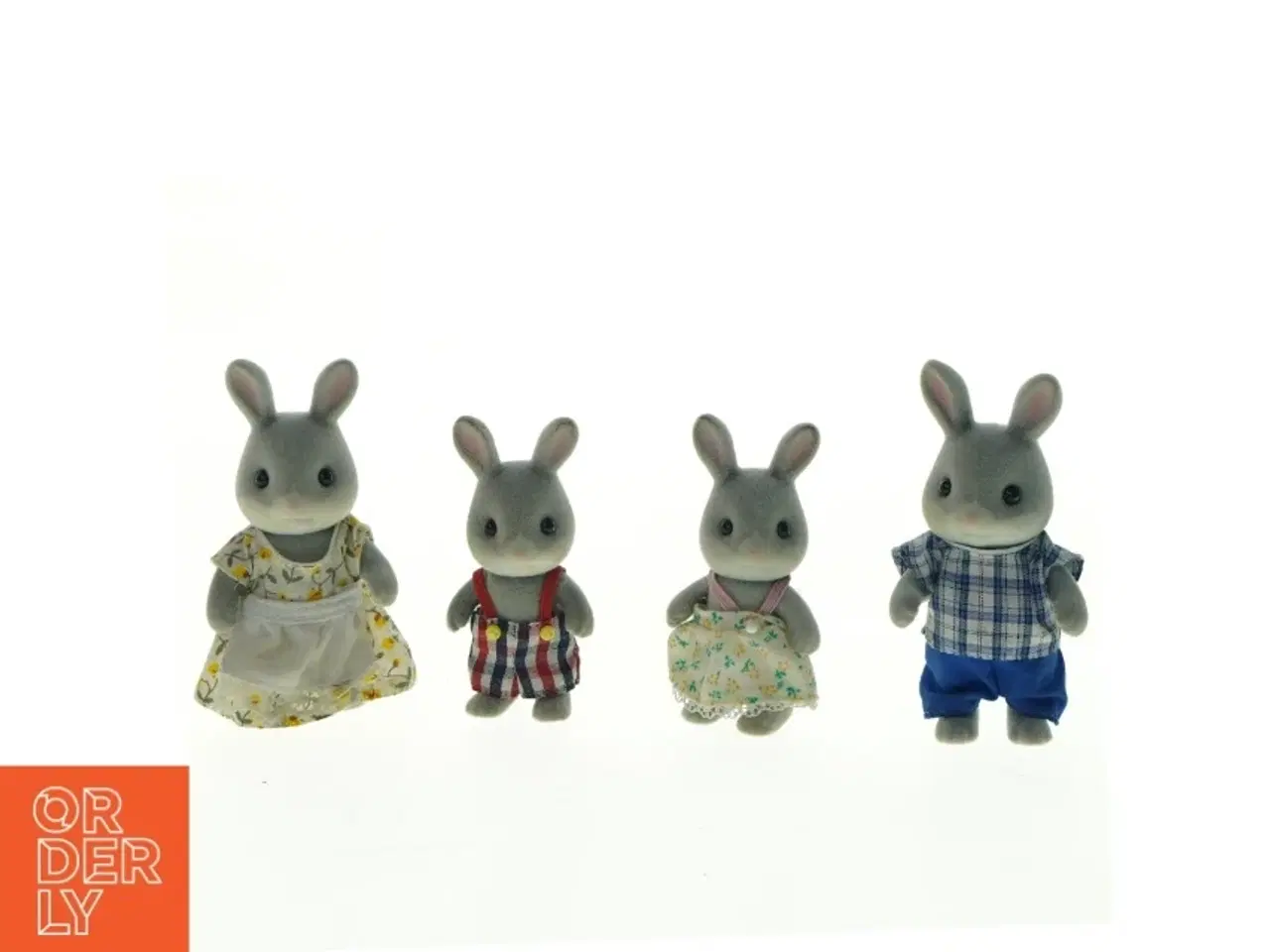 Billede 1 - Sylvanian kaninfamilie (str. 9 cm)