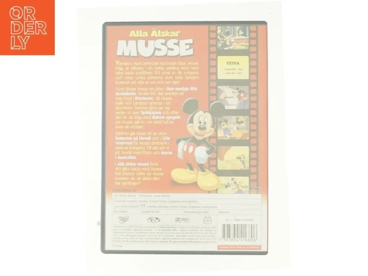 Billede 2 - Alla &#228;lsker Musse fra DVD