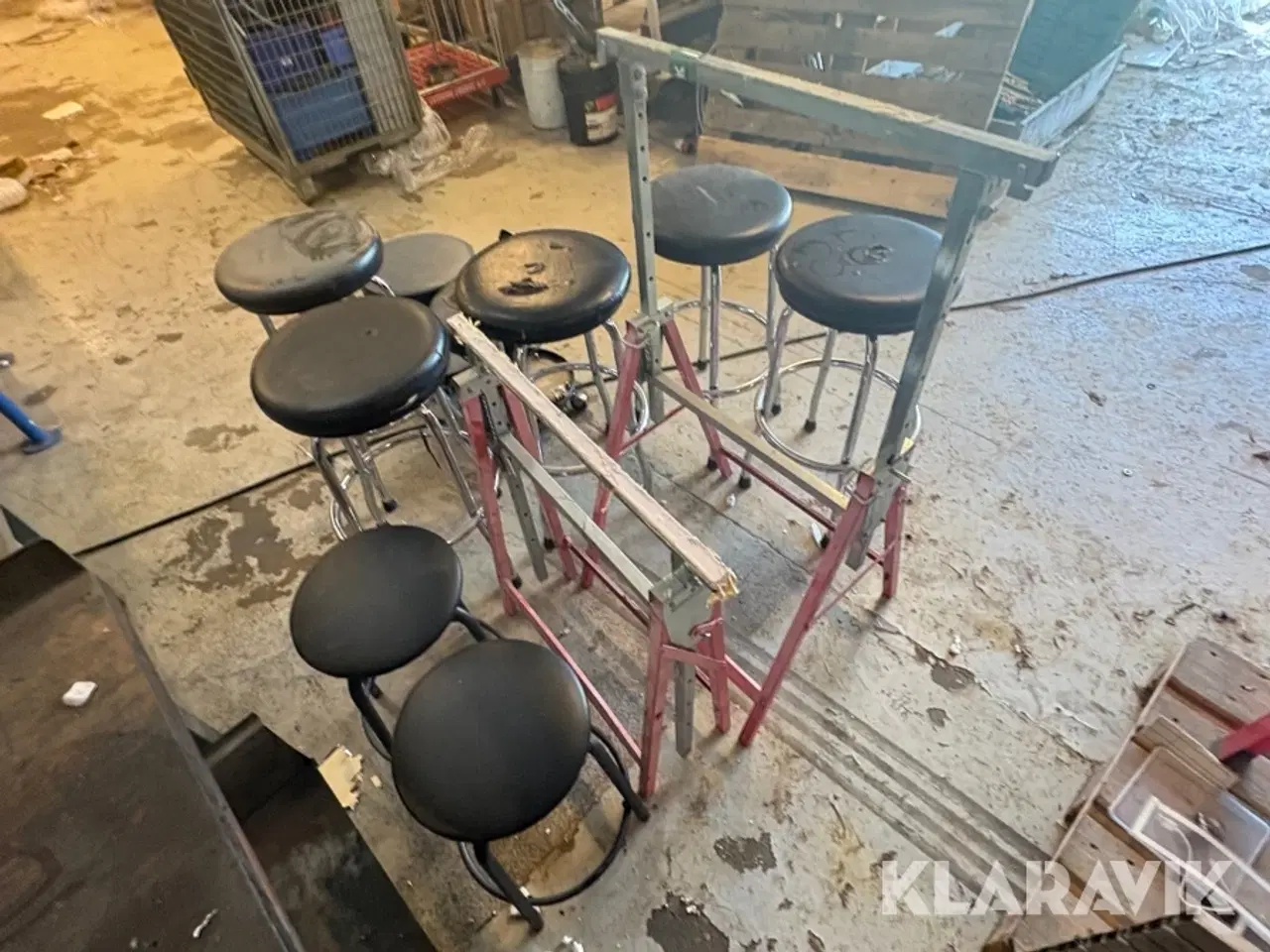 Billede 4 - Parti stole og bukke