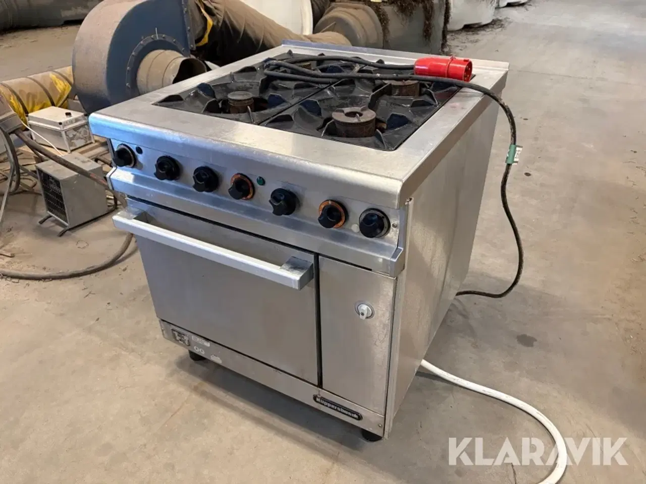 Billede 1 - Industriovn m/4 blus Küppersbusch NGH-405