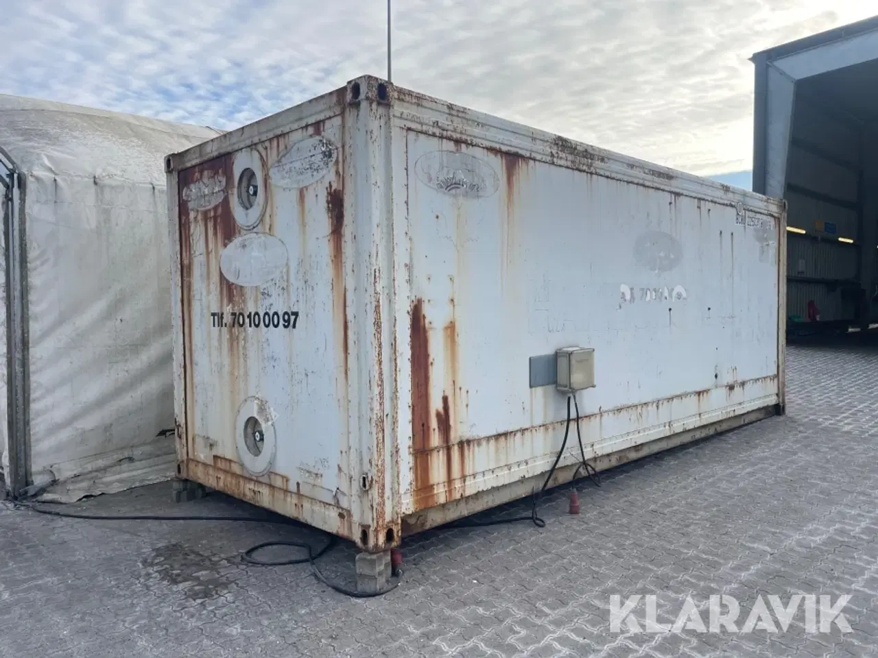 Billede 4 - Container 20 fods isoleret