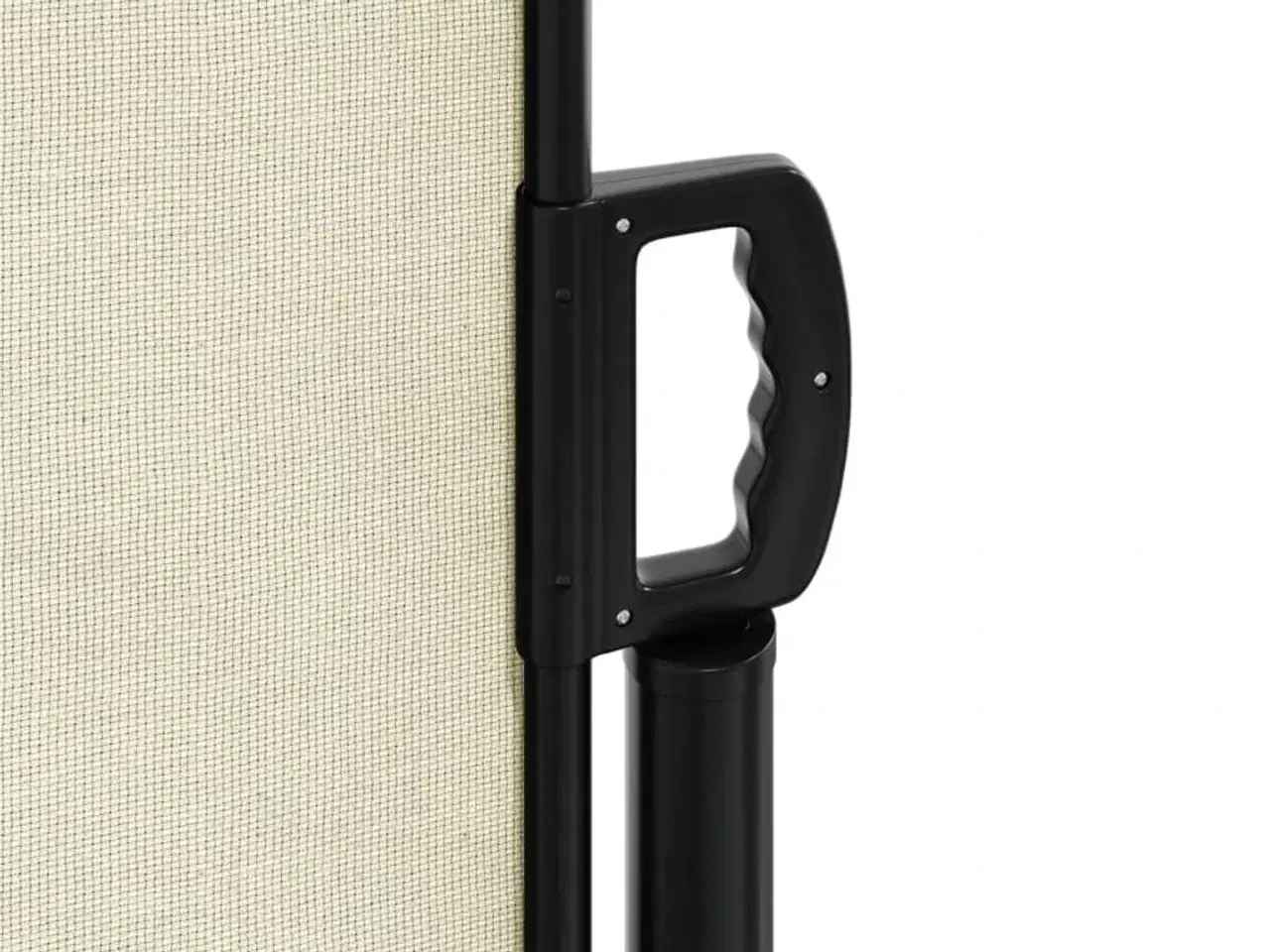 Billede 8 - Sidemarkise 160x500 cm sammenrullelig cremefarvet