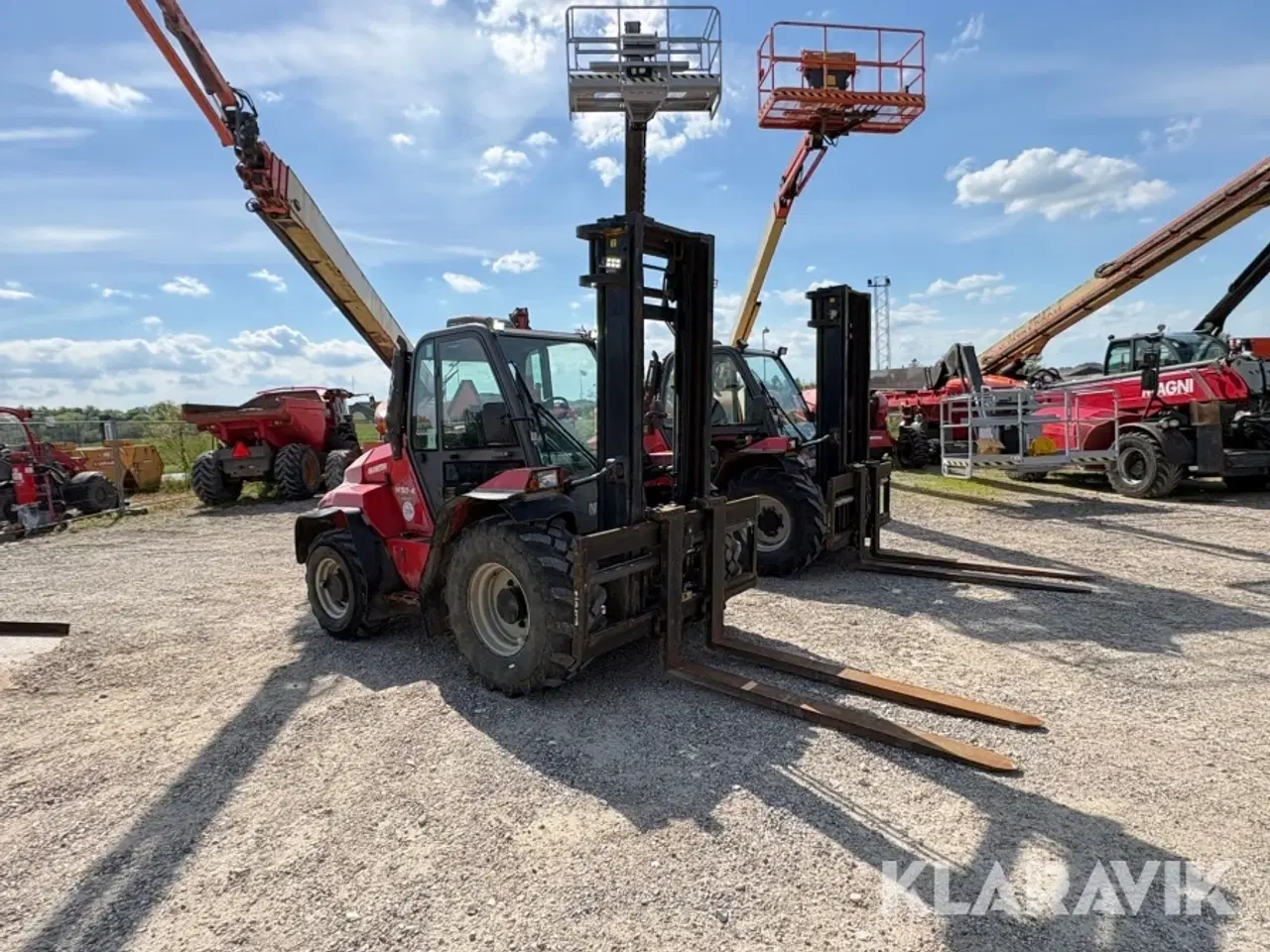Billede 3 - Gaffeltrucks Manitou M50-4 2 styk