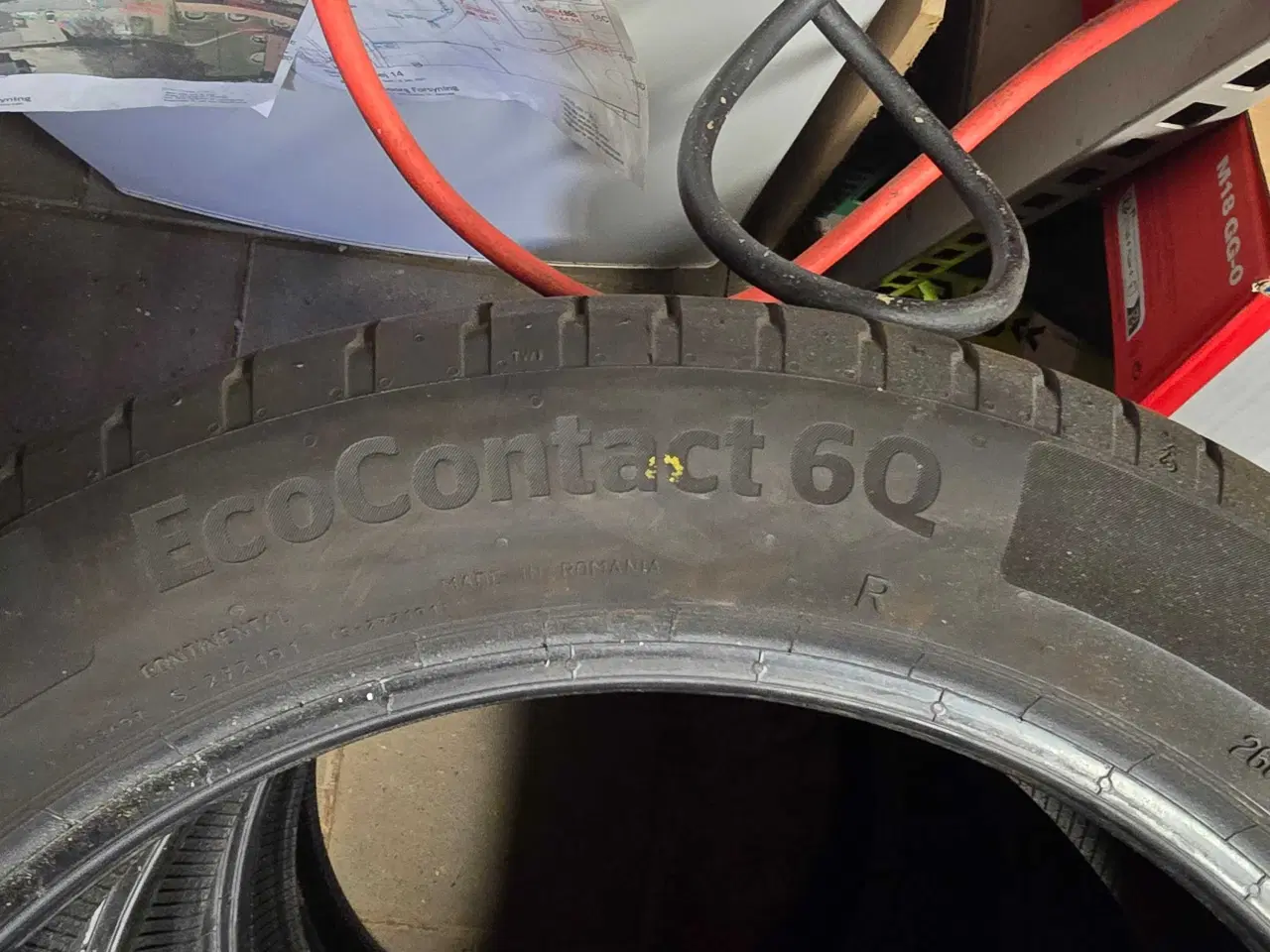 Billede 2 - Sommerdæk Continental ecocontact q  195/55 R 18