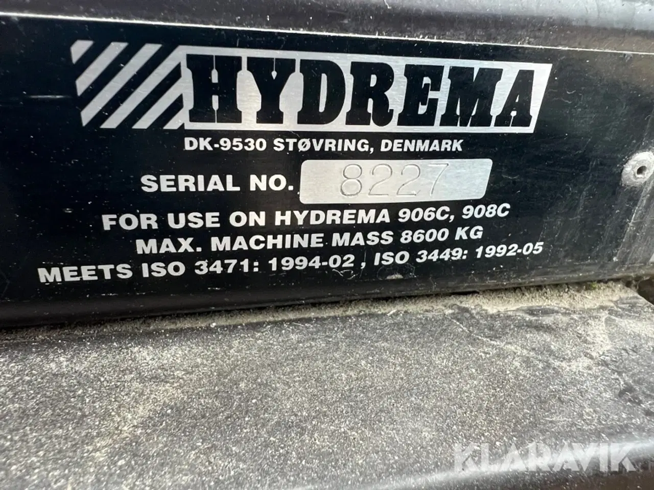 Billede 7 - Rendegraver Hydrema 906 C